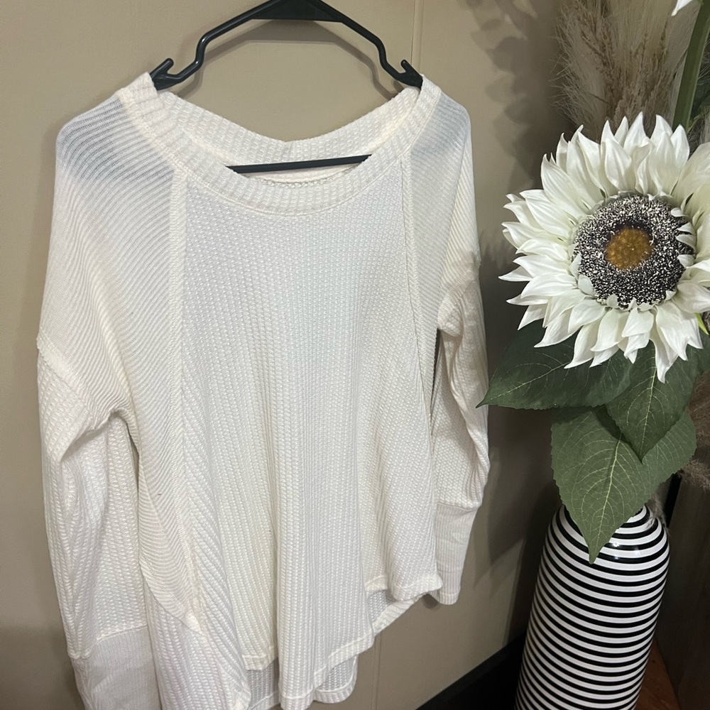 Maurices Cream Knit Sweater